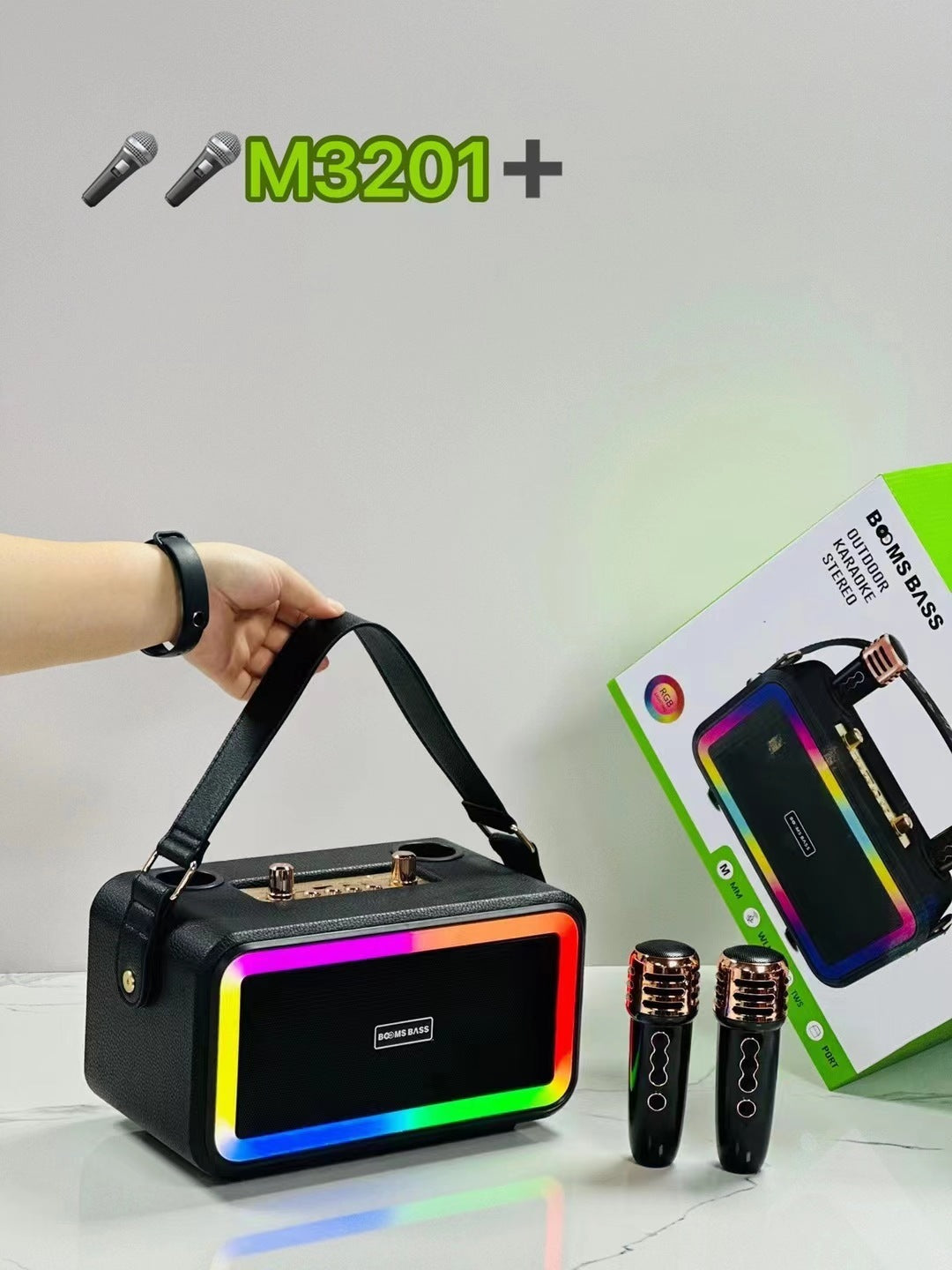 M3201 Portable Bluetooth Speaker M3201 Portable Bluetooth Speaker